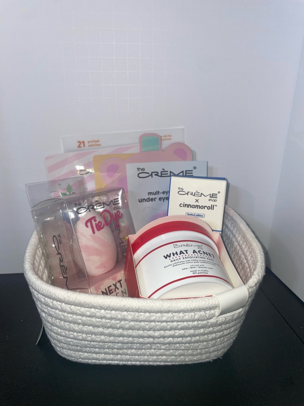 The Crème Shop Women’s Skincare Cleanser & Exfoliant Set - White